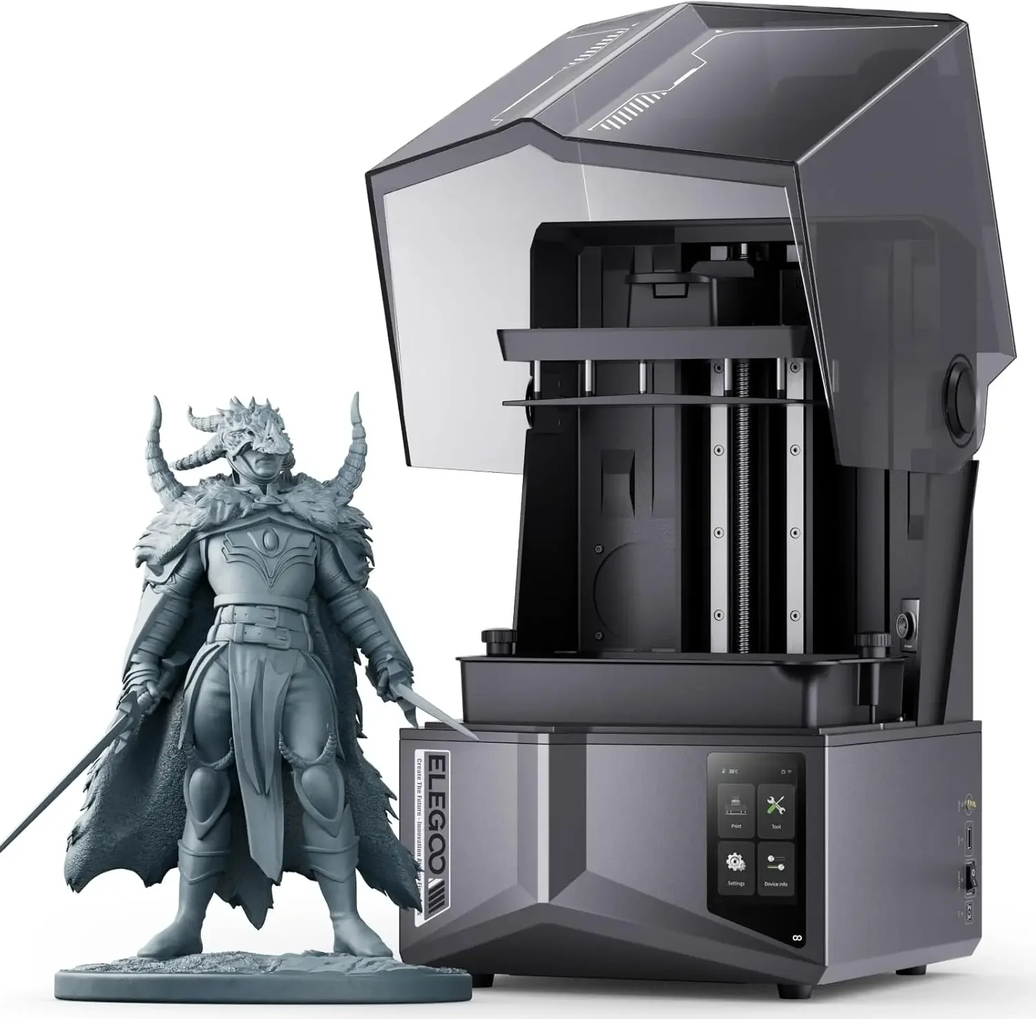 Saturn 4 Ultra 12K Resin 3D-pr - 12K Monochrome Lcd Resin 3D Printer recensie en prijs