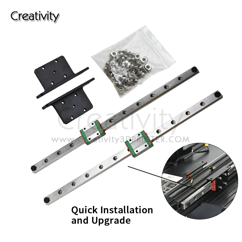 Ender3/V2/ Pro Upgrade Y-As Du - Linear Rail Mgn12H Set recensie en prijs